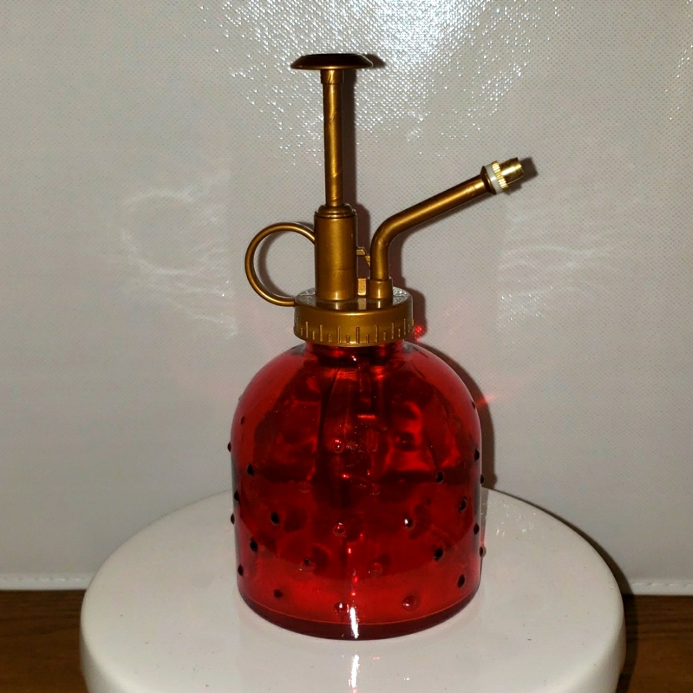 Pretty Red Hobnail Mister